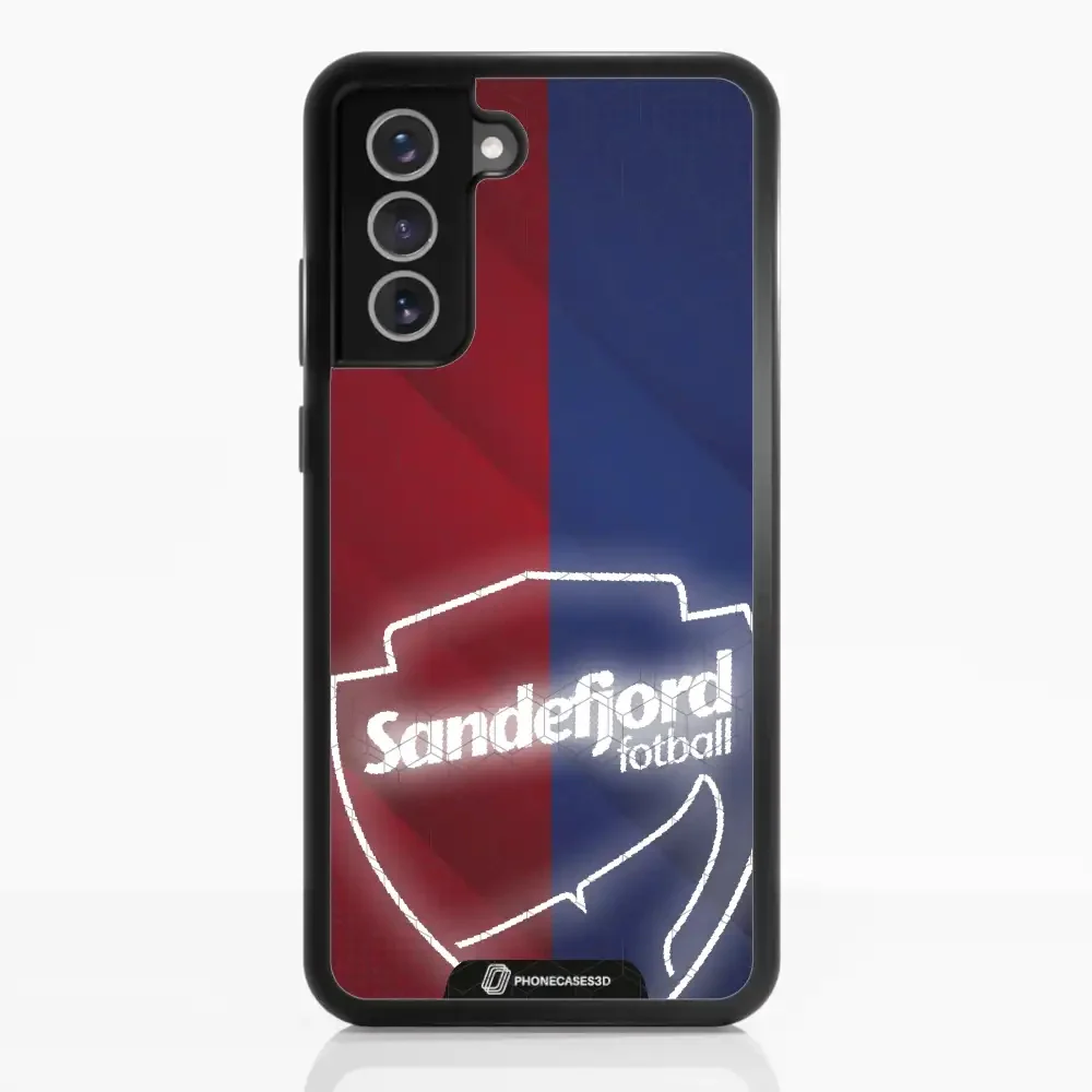 Sandefjord Fotball Official 3D Phone Case Design Shiny emblem - Image 51