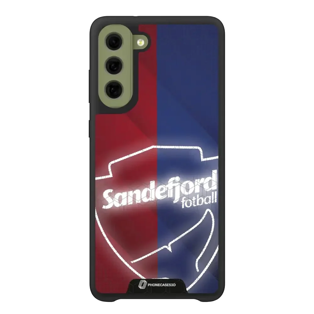 Sandefjord Fotball Official 3D Phone Case Design Shiny emblem - Image 52