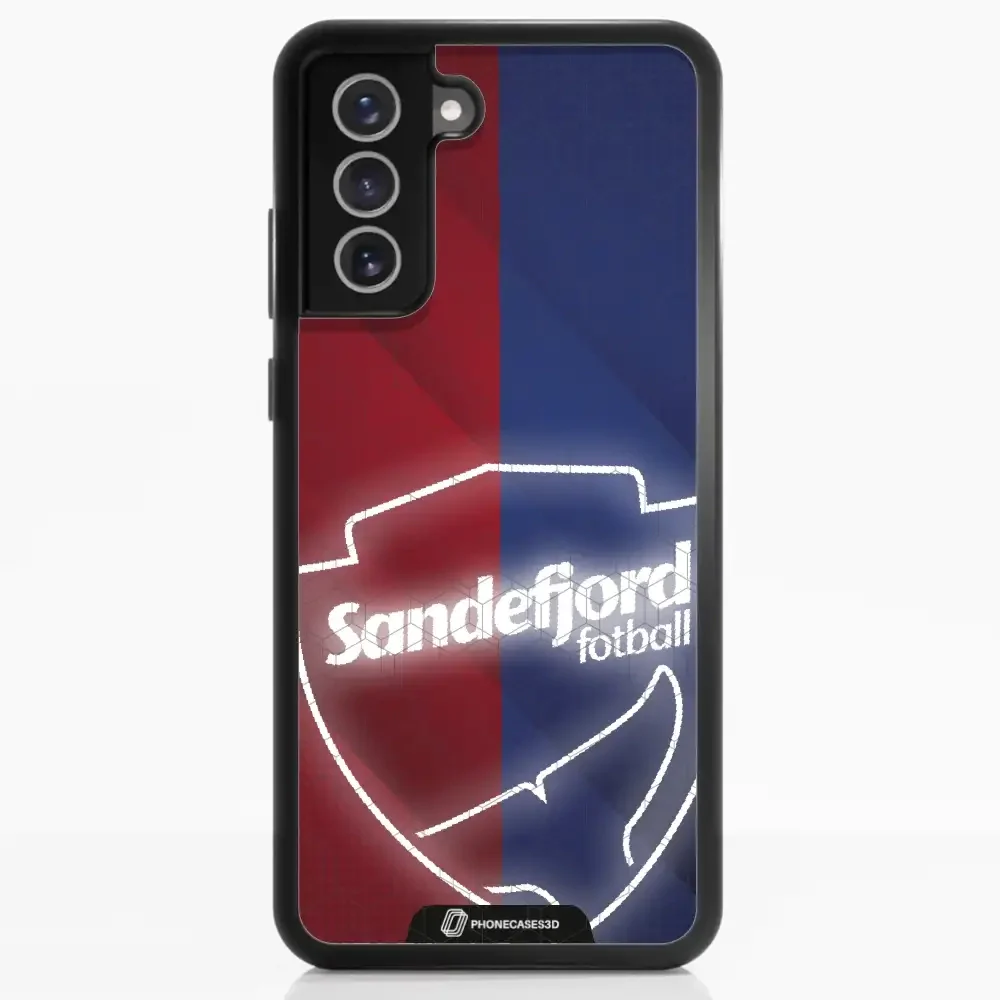 Sandefjord Fotball Official 3D Phone Case Design Shiny emblem - Image 53