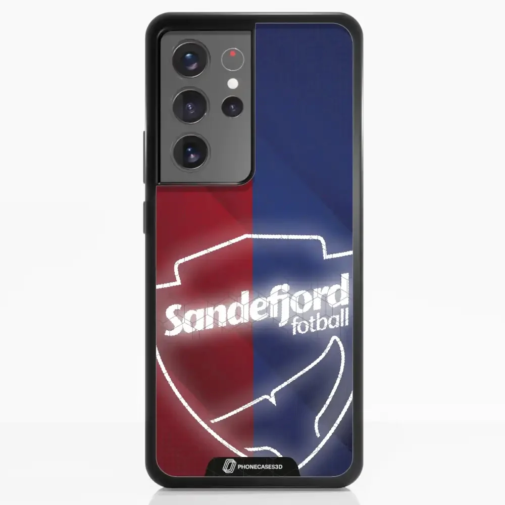 Sandefjord Fotball Official 3D Phone Case Design Shiny emblem - Image 54