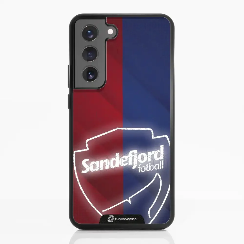 Sandefjord Fotball Official 3D Phone Case Design Shiny emblem - Image 55