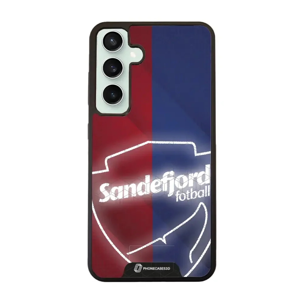 Sandefjord Fotball Official 3D Phone Case Design Shiny emblem - Image 59