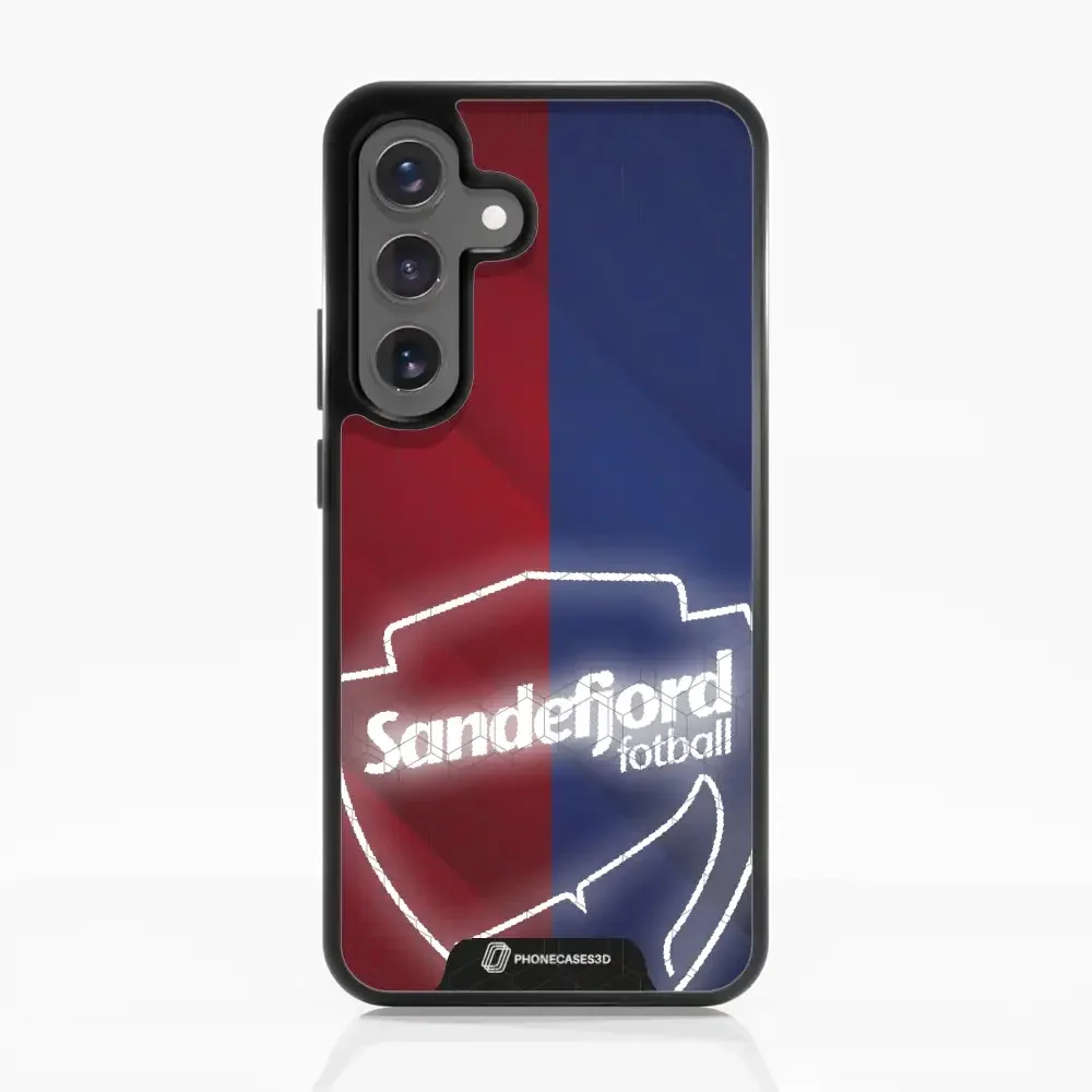 Sandefjord Fotball Official 3D Phone Case Design Shiny emblem - Image 62
