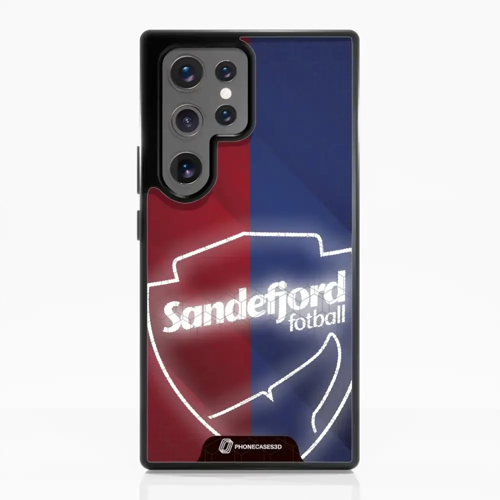 Sandefjord Fotball Official 3D Phone Case Design Shiny emblem - Image 67