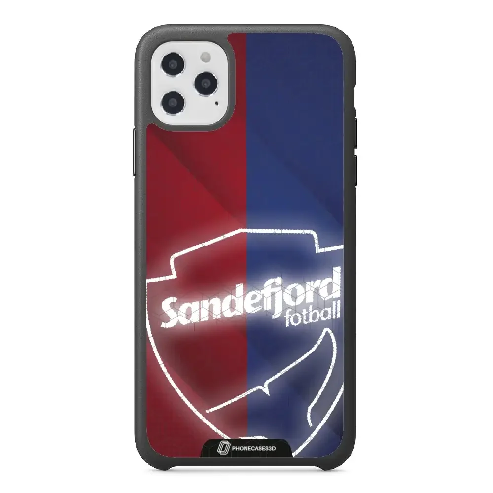 Sandefjord Fotball Official 3D Phone Case Design Shiny emblem - Image 7