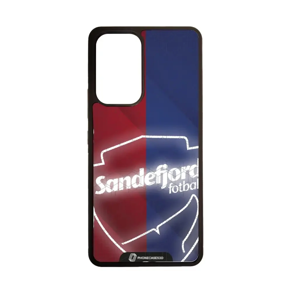 Sandefjord Fotball Official 3D Phone Case Design Shiny emblem - Image 73