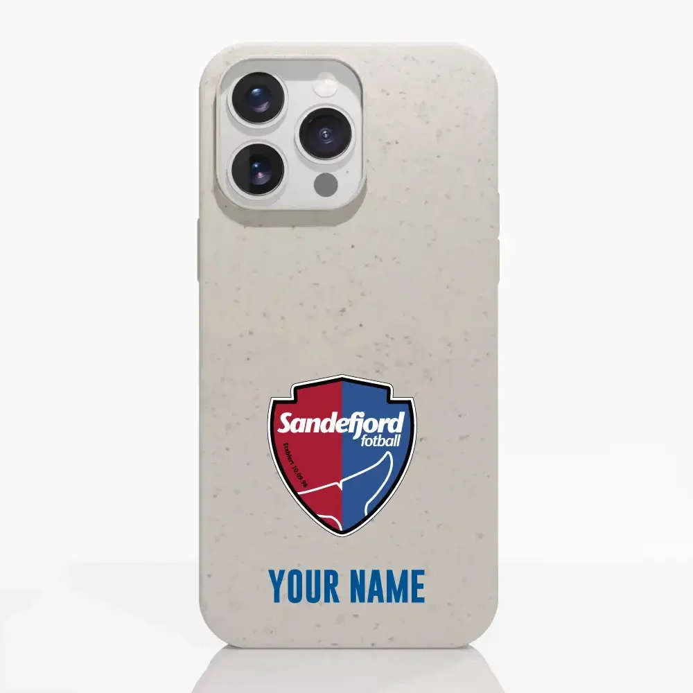 Sandefjord Fotball Official Compostable Phone Case Design 7 + Name - Image 17