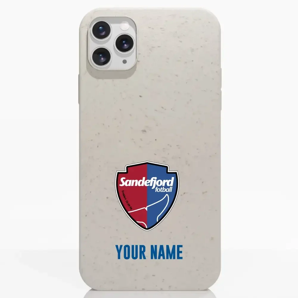 Sandefjord Fotball Official Compostable Phone Case Design 7 + Name - Image 3