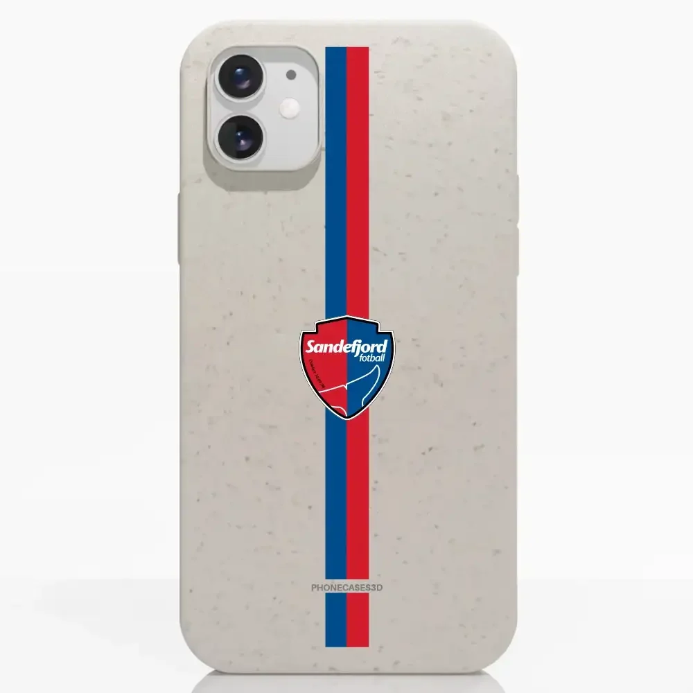 Sandefjord Fotball Official Compostable Phone Case Design – Double-Colored Stripe