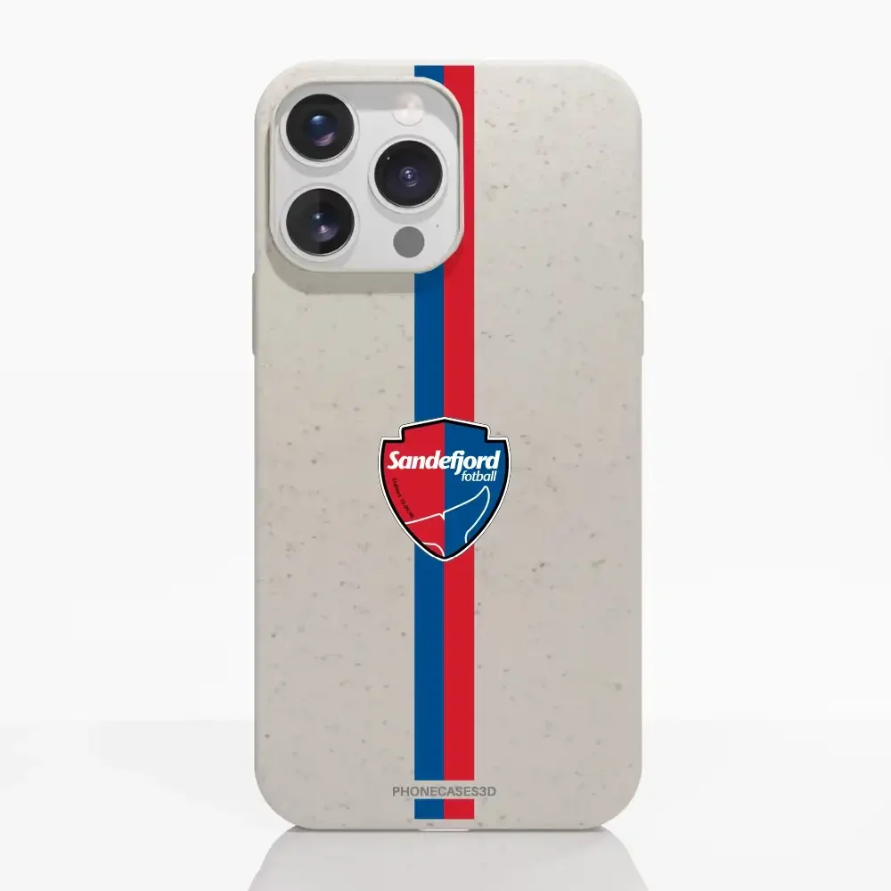 Sandefjord Fotball Official Compostable Phone Case Design – Double-Colored Stripe - Image 13