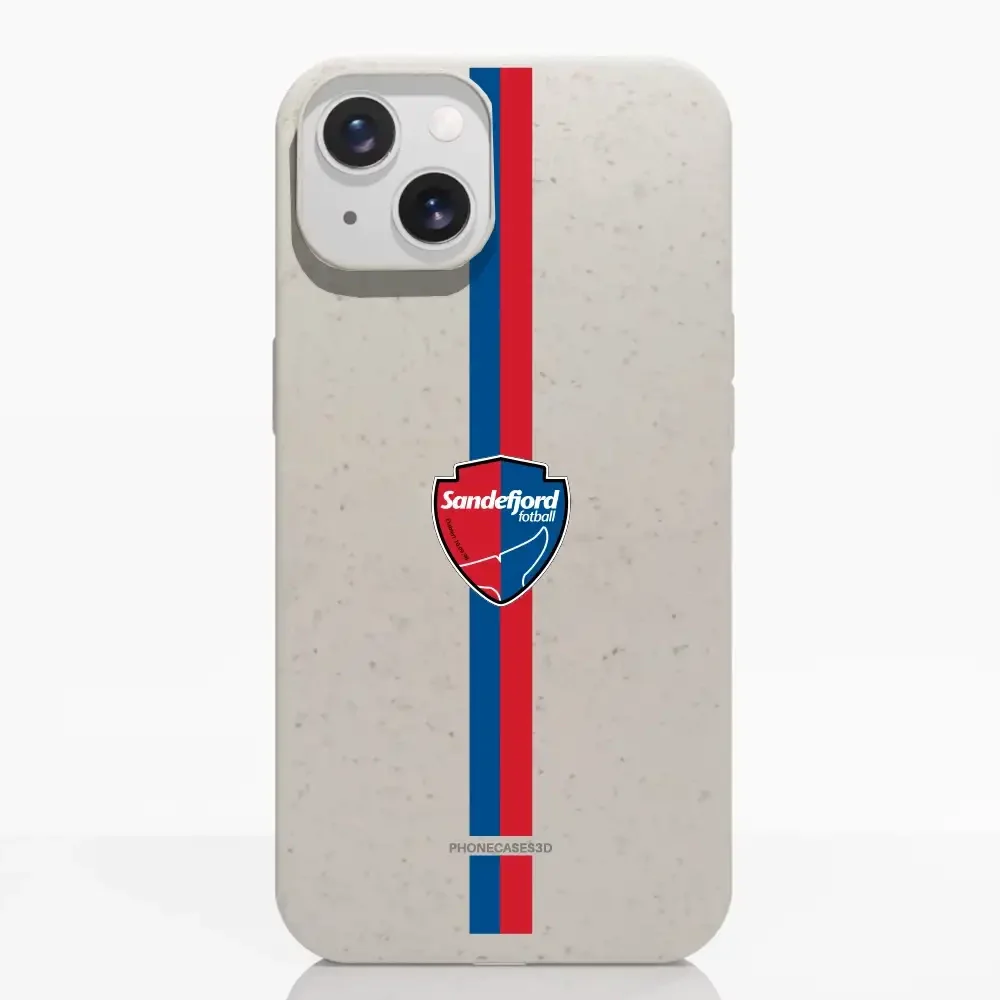 Sandefjord Fotball Official Compostable Phone Case Design – Double-Colored Stripe - Image 7