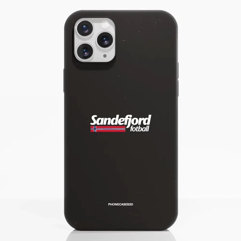 Sandefjord Fotball Official Compostable Phone Case Design Minimal Flag - Image 2