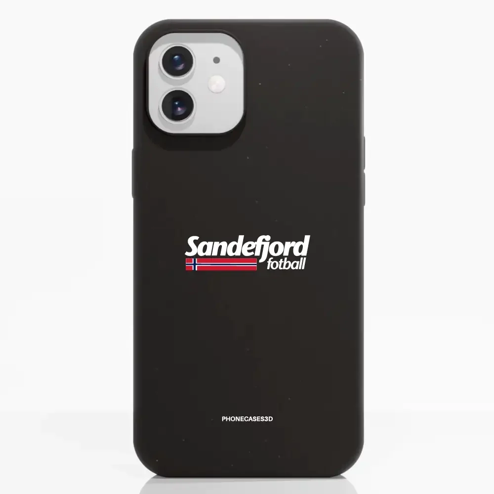 Sandefjord Fotball Official Compostable Phone Case Design Minimal Flag - Image 3