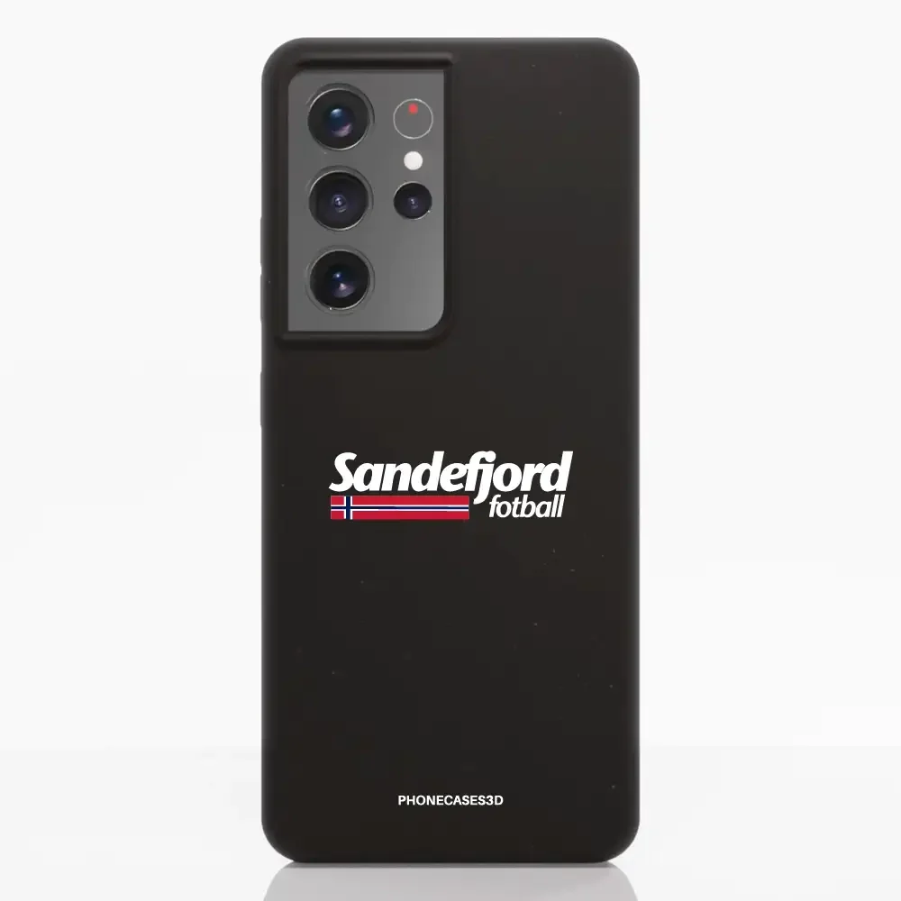 Sandefjord Fotball Official Compostable Phone Case Design Minimal Flag - Image 35