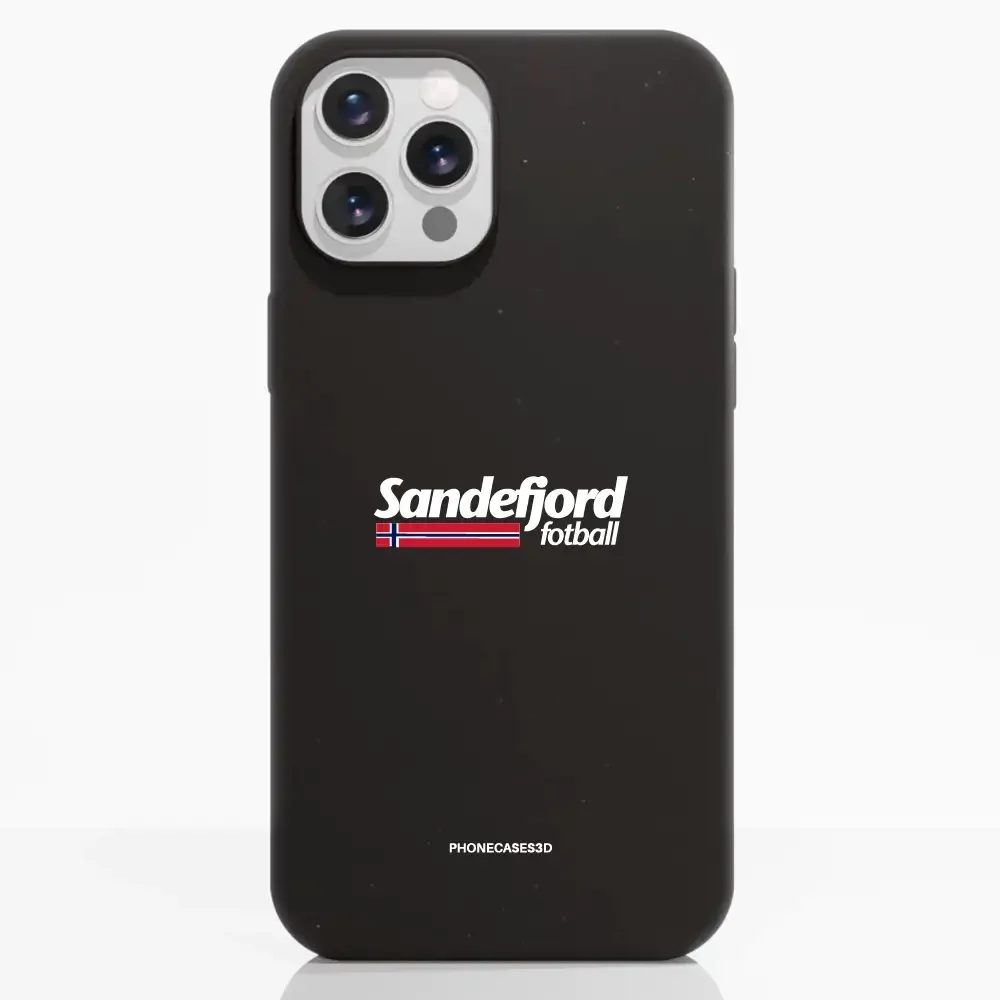 Sandefjord Fotball Official Compostable Phone Case Design Minimal Flag - Image 4