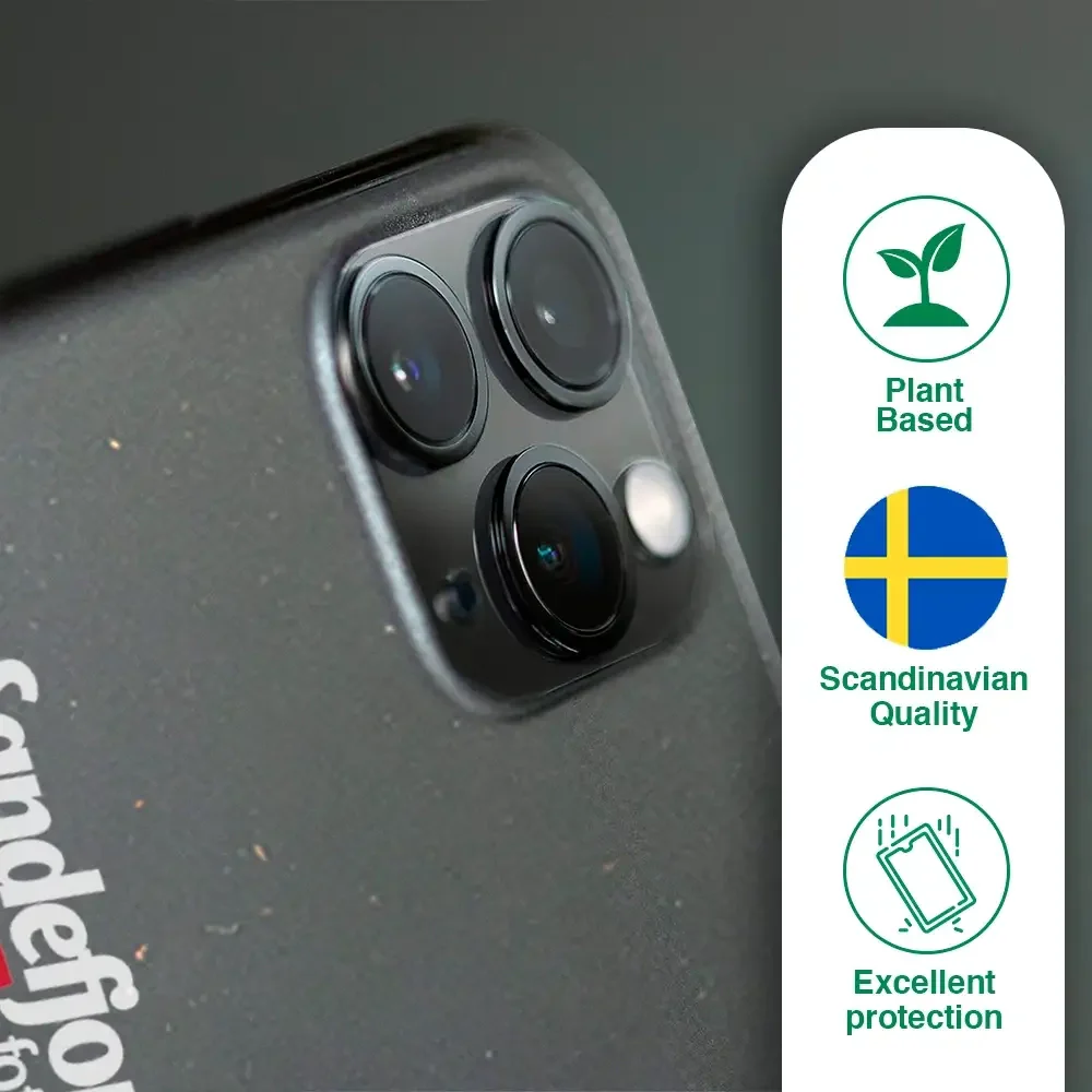 Sandefjord Fotball Official Compostable Phone Case Design Minimal Flag - Image 49