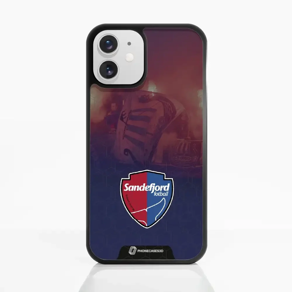 Sandefjord Fotball Official 3D Phone Case Design Flags & Fire - Image 5
