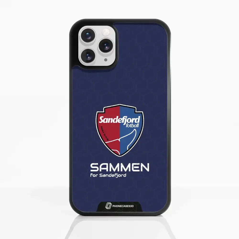 Sandefjord Fotball Official 3D Phone Case Design Shield + Sammen - Image 2