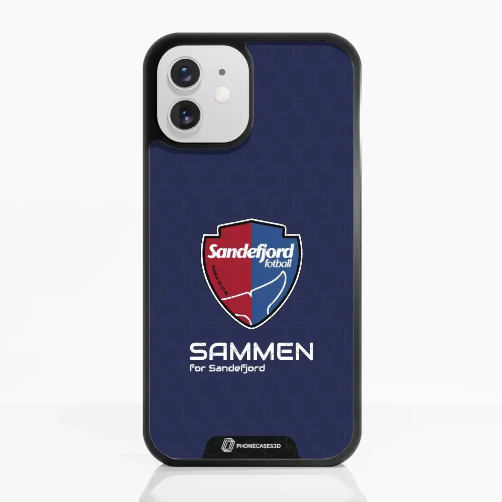 Sandefjord Fotball Official 3D Phone Case Design Shield + Sammen - Image 4