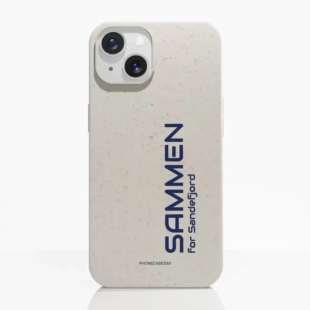 Sandefjord Fotball Official White Compostable Phone Case Design - Sammen - Image 10