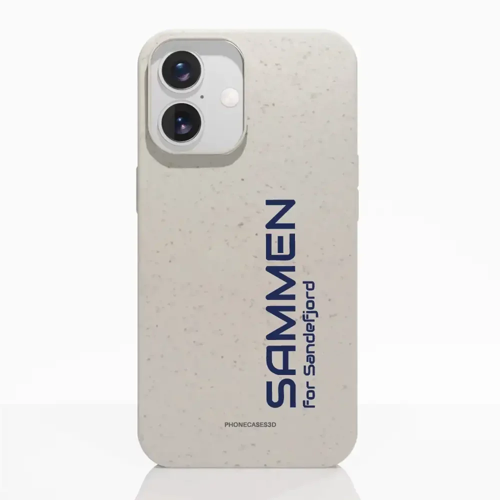 Sandefjord Fotball Official White Compostable Phone Case Design - Sammen - Image 18