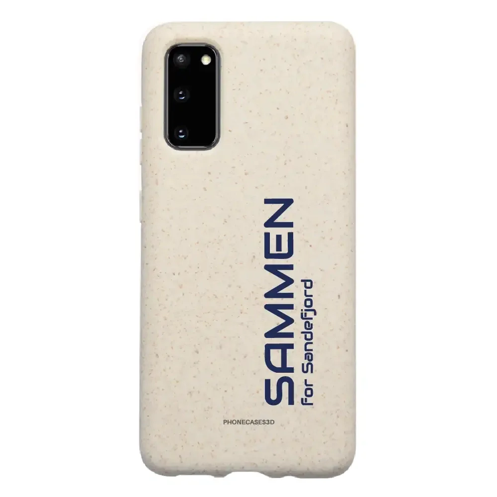 Sandefjord Fotball Official White Compostable Phone Case Design - Sammen - Image 27
