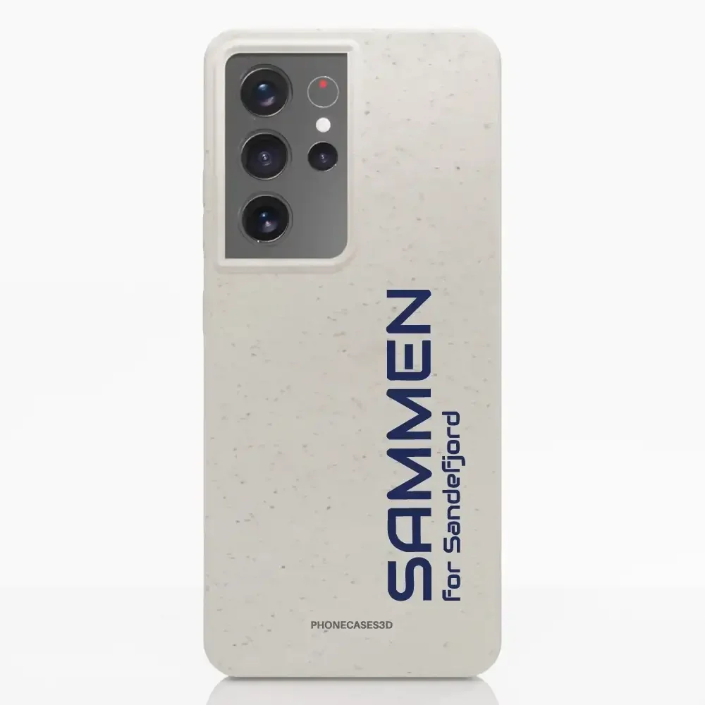 Sandefjord Fotball Official White Compostable Phone Case Design - Sammen - Image 30