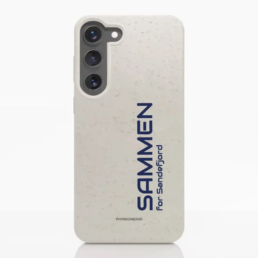 Sandefjord Fotball Official White Compostable Phone Case Design - Sammen - Image 34