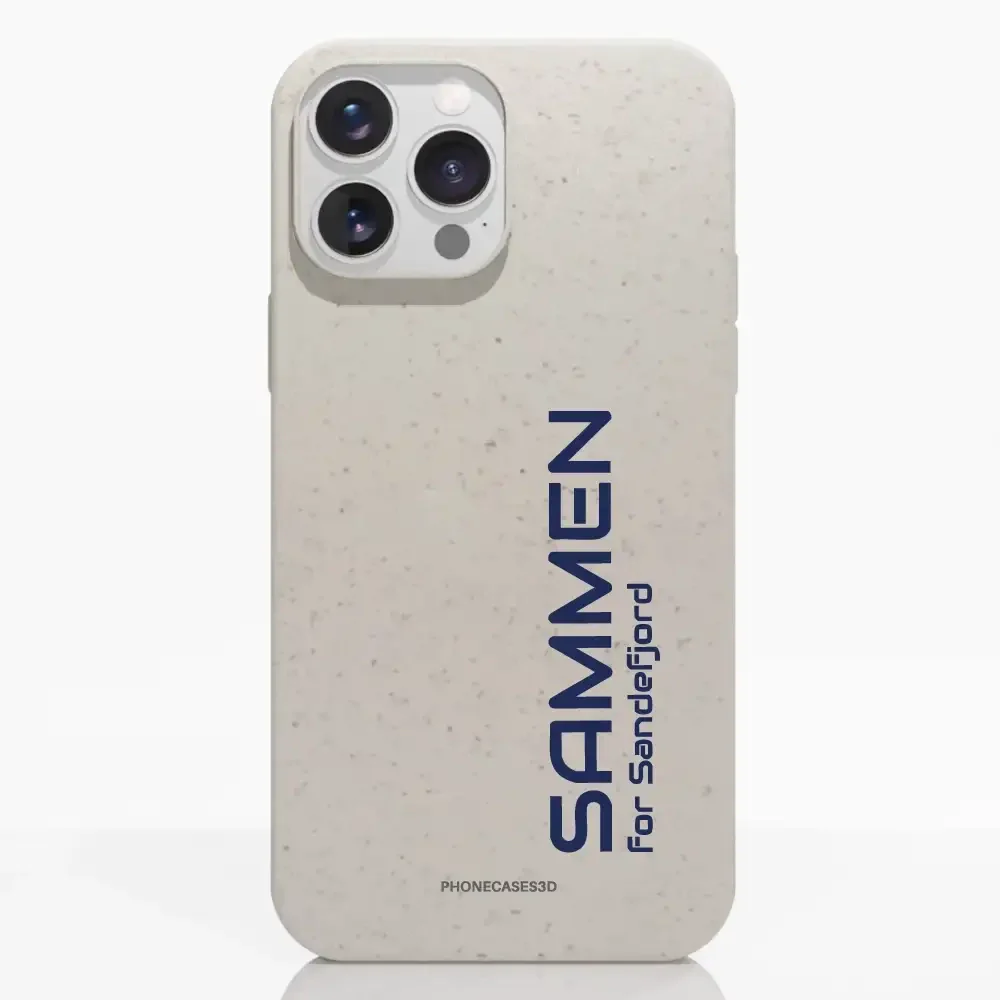 Sandefjord Fotball Official White Compostable Phone Case Design - Sammen - Image 9