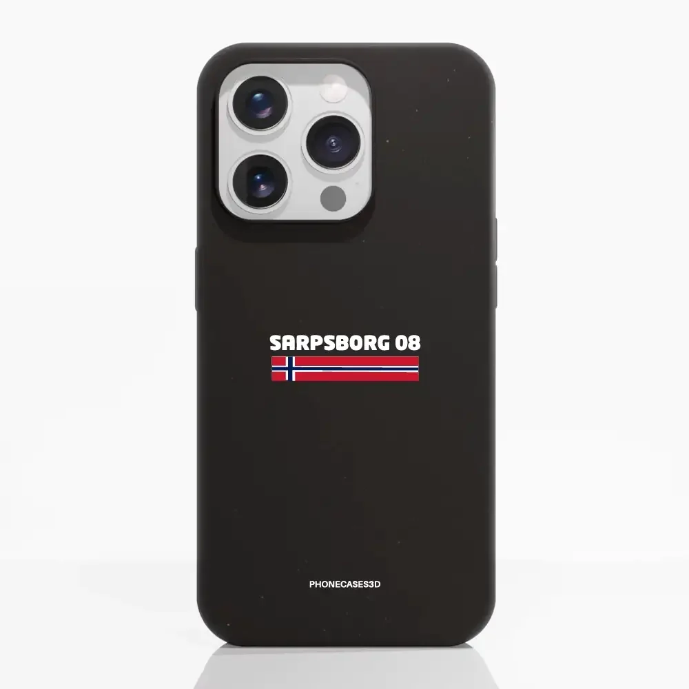 Sarpsborg 08 Official Compostable Phone Case Design Minimal Flag - Image 15
