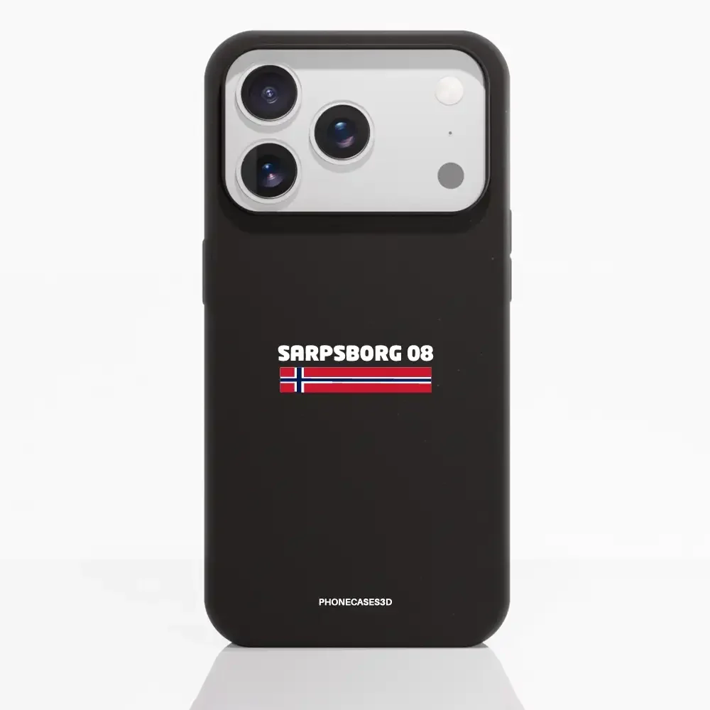 Sarpsborg 08 Official Compostable Phone Case Design Minimal Flag - Image 24