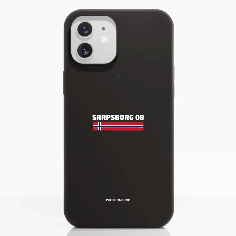 Sarpsborg 08 Official Compostable Phone Case Design Minimal Flag - Image 3
