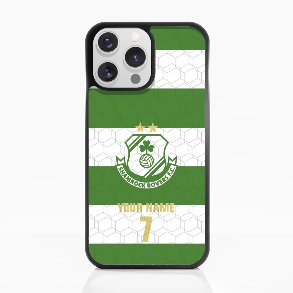 Shamrock Rovers FC Official 3D Phone Case Design 2 + Name and Number - Image 15