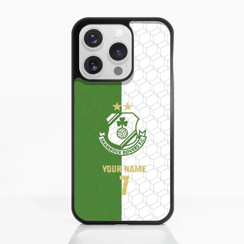 Shamrock Rovers FC Official 3D Phone Case Design 3 + Name and Number - Image 23