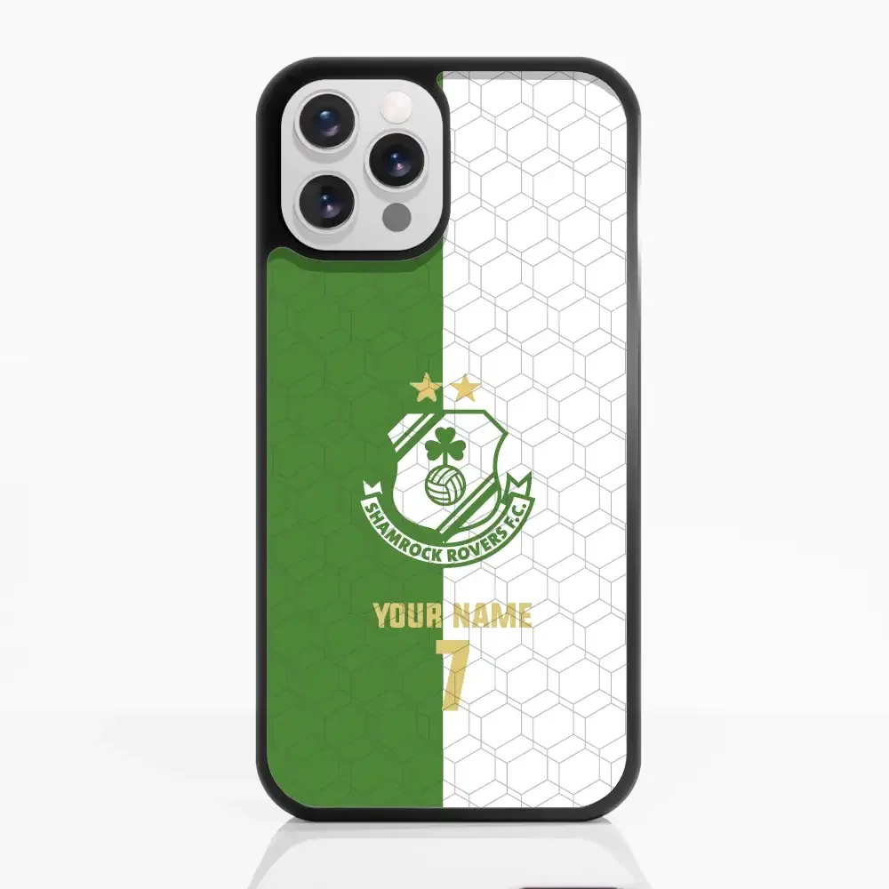 Shamrock Rovers FC Official 3D Phone Case Design 3 + Name and Number - Image 6