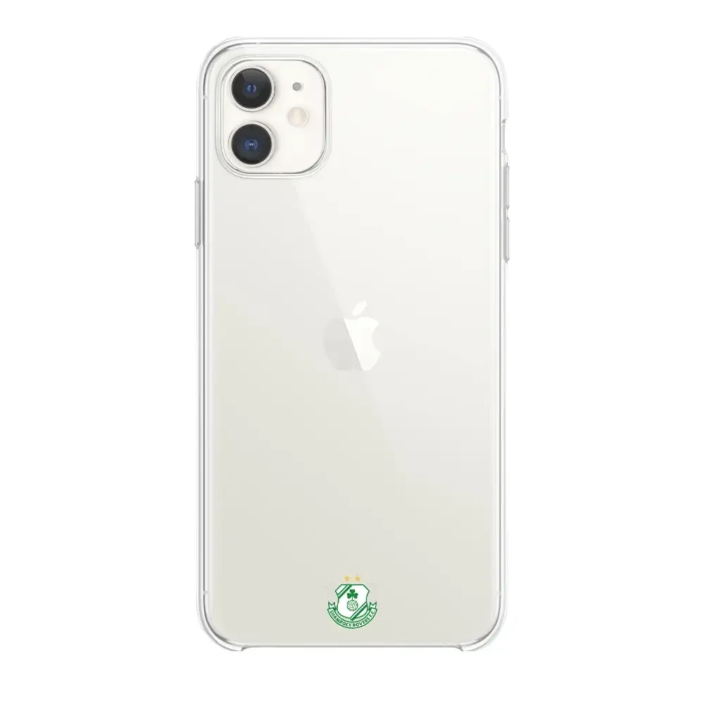 Shamrock Rovers FC Official Clear Phone Case Design 61