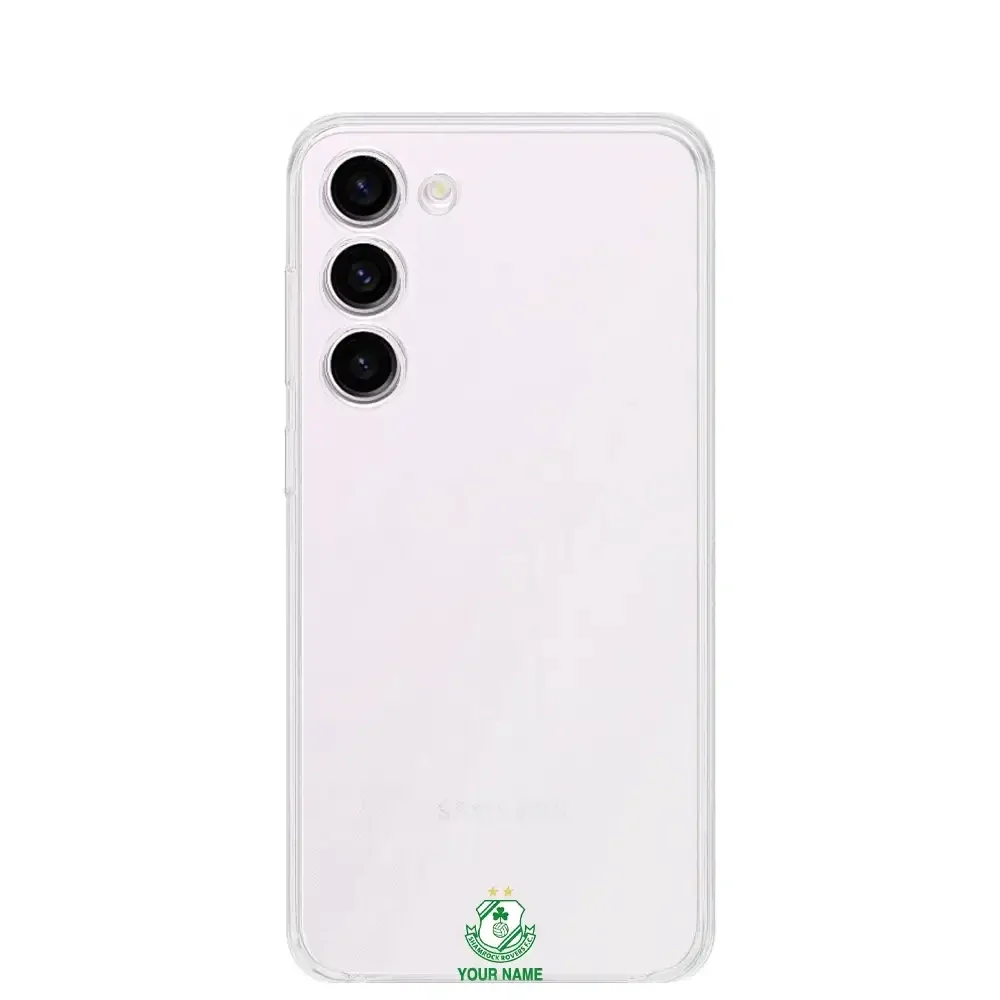 Shamrock Rovers FC Official Clear Phone Case Design 61 + Name - Image 27