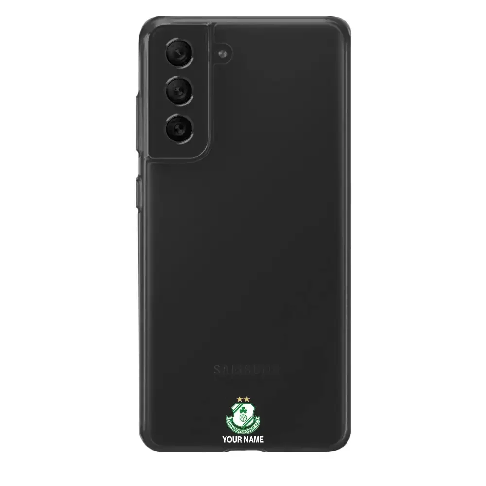 Shamrock Rovers FC Official Clear Phone Case Design 63 + Name - Image 23