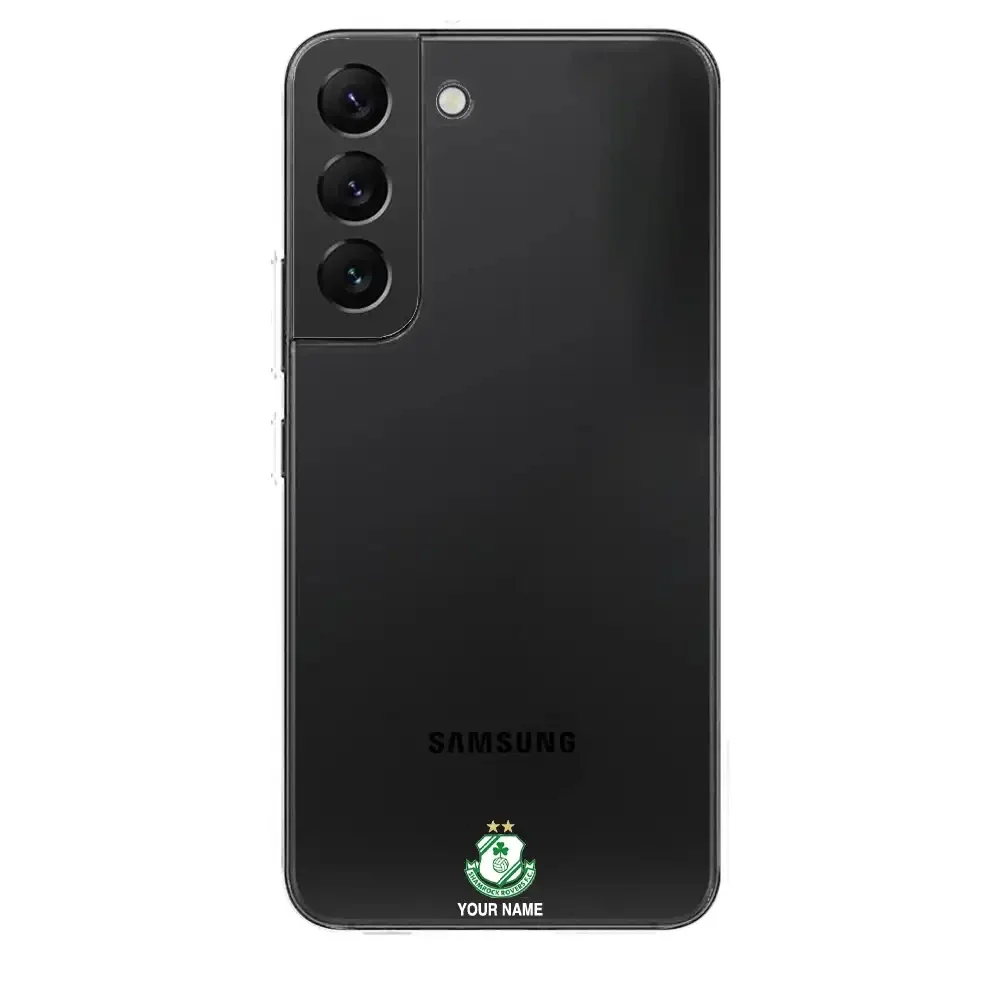 Shamrock Rovers FC Official Clear Phone Case Design 63 + Name - Image 25