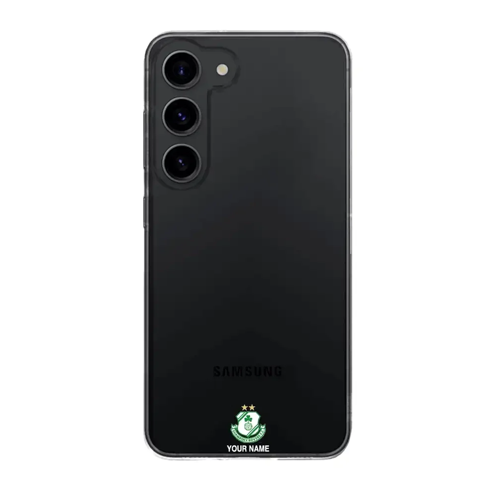 Shamrock Rovers FC Official Clear Phone Case Design 63 + Name - Image 26