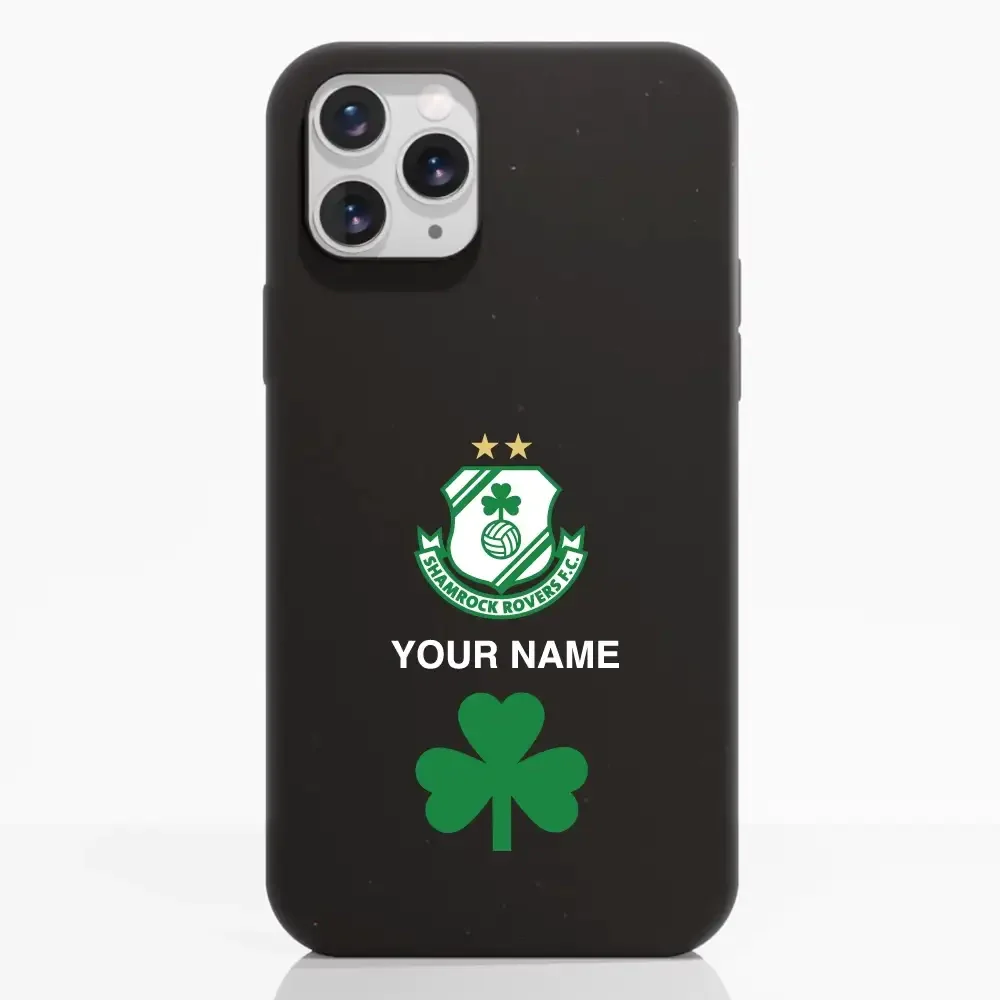 Shamrock Rovers FC Official Compostable Phone Case Design 43 + Name - Image 2