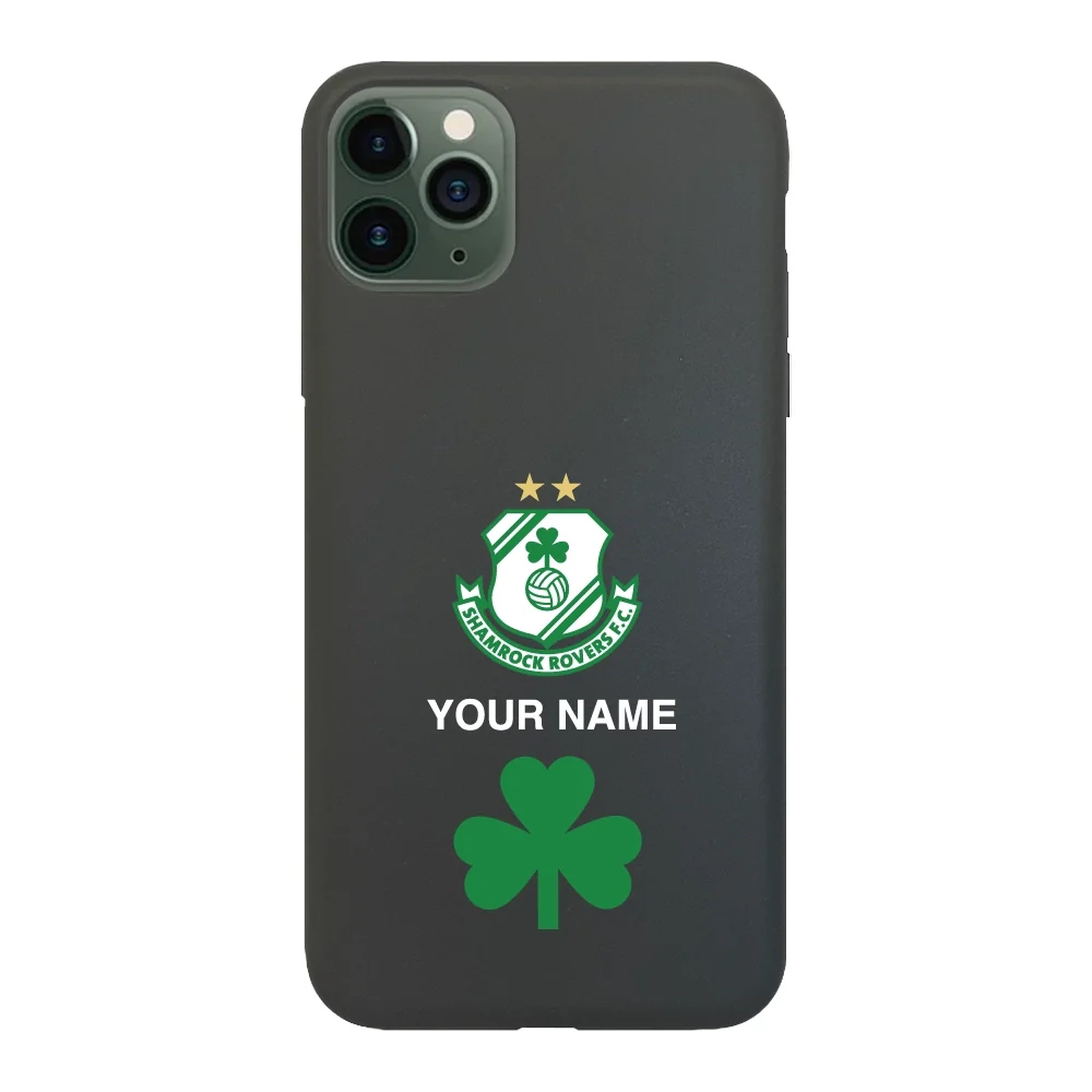 Shamrock Rovers FC Official Compostable Phone Case Design 43 + Name - Image 3