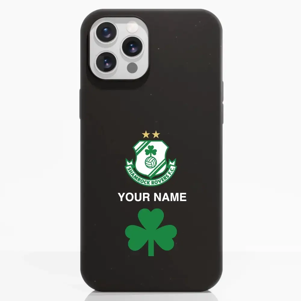 Shamrock Rovers FC Official Compostable Phone Case Design 43 + Name - Image 6