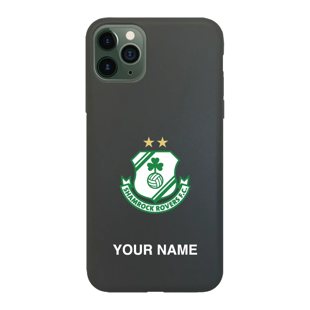Shamrock Rovers FC Official Compostable Phone Case Design 46 + Name - Image 3