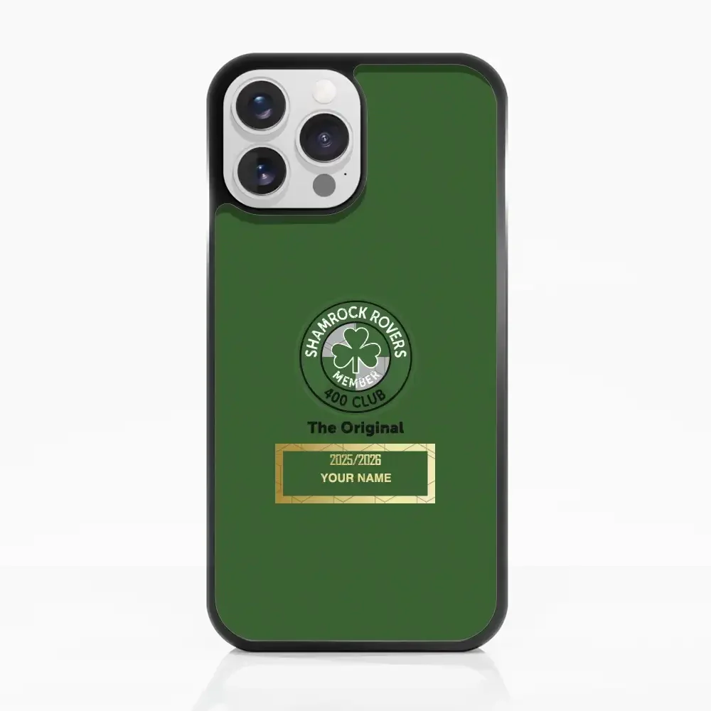 Shamrock Rovers Official Member 3D Phone Case Design 400 Club + Name - Image 11