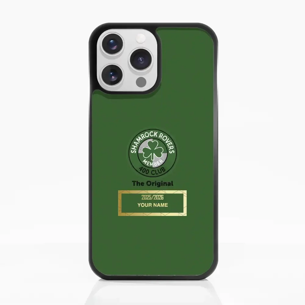 Shamrock Rovers Official Member 3D Phone Case Design 400 Club + Name - Image 15