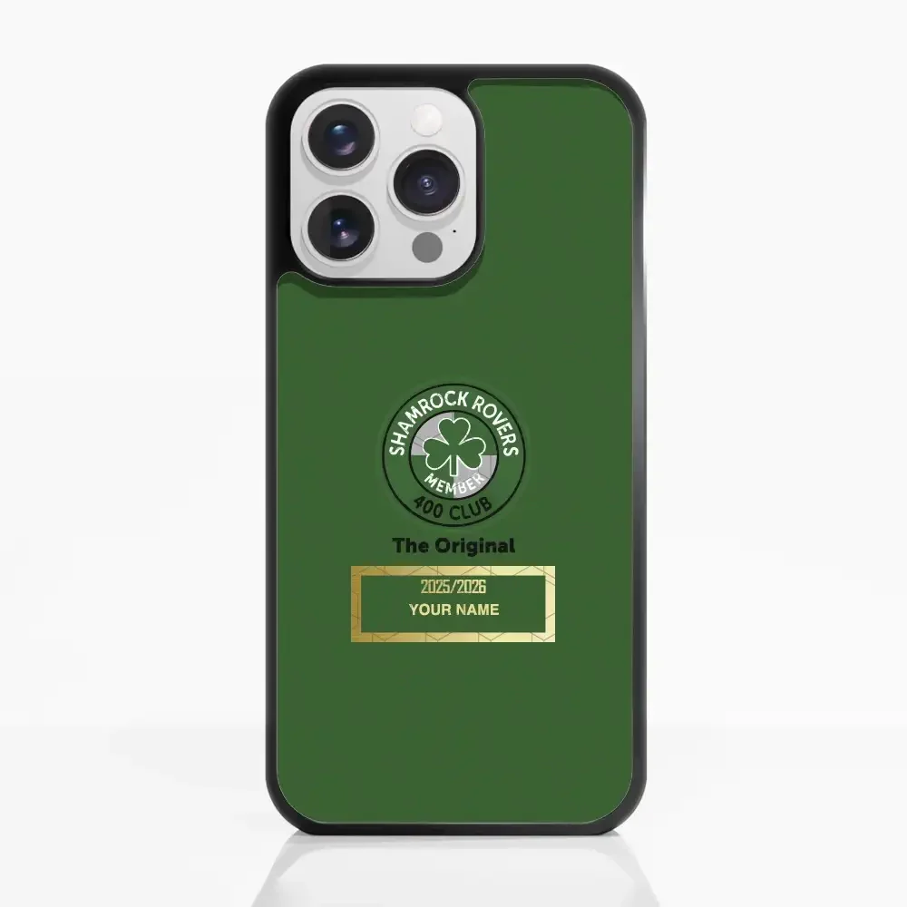 Shamrock Rovers Official Member 3D Phone Case Design 400 Club + Name - Image 19