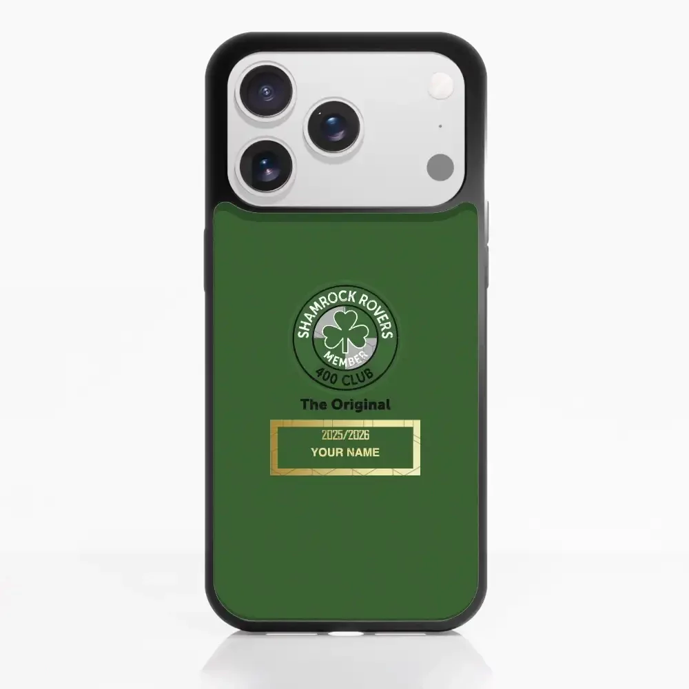 Shamrock Rovers Official Member 3D Phone Case Design 400 Club + Name - Image 27