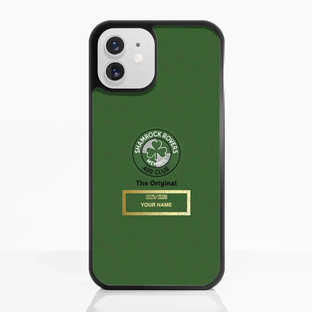 Shamrock Rovers Official Member 3D Phone Case Design 400 Club + Name - Image 4