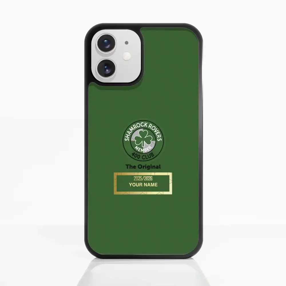 Shamrock Rovers Official Member 3D Phone Case Design 400 Club + Name - Image 5
